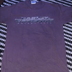 Harley-Davidson Men's Purple T-Shirt